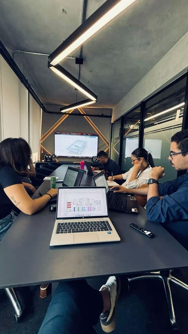 Team collaboration meeting